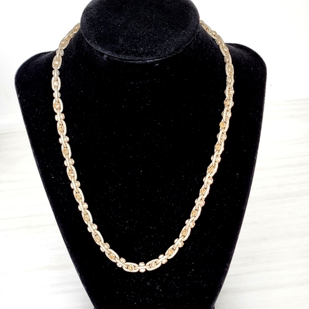 Vintage Kiam Family Smoky Topaz  Necklace